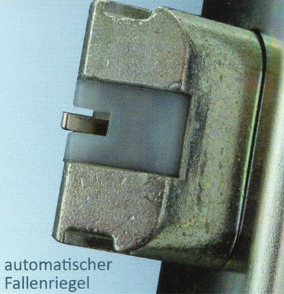 Bauelemente Manfred Seibert - Automatische Mehrfachverriegelung (4-fach) mit 3 autom. Fallenriegel