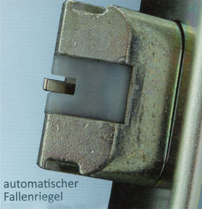 Bauelemente Manfred Seibert - Automatische Mehrfachverriegelung (4-fach) mit 3 autom. Fallenriegel